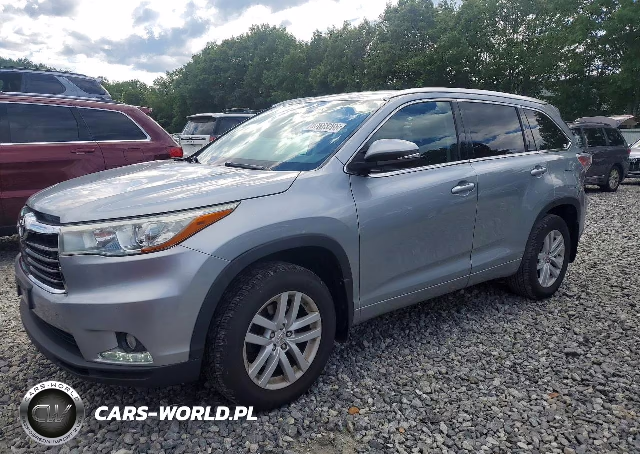 2015 Toyota Highlander Le – zdjęcie 1 z 13