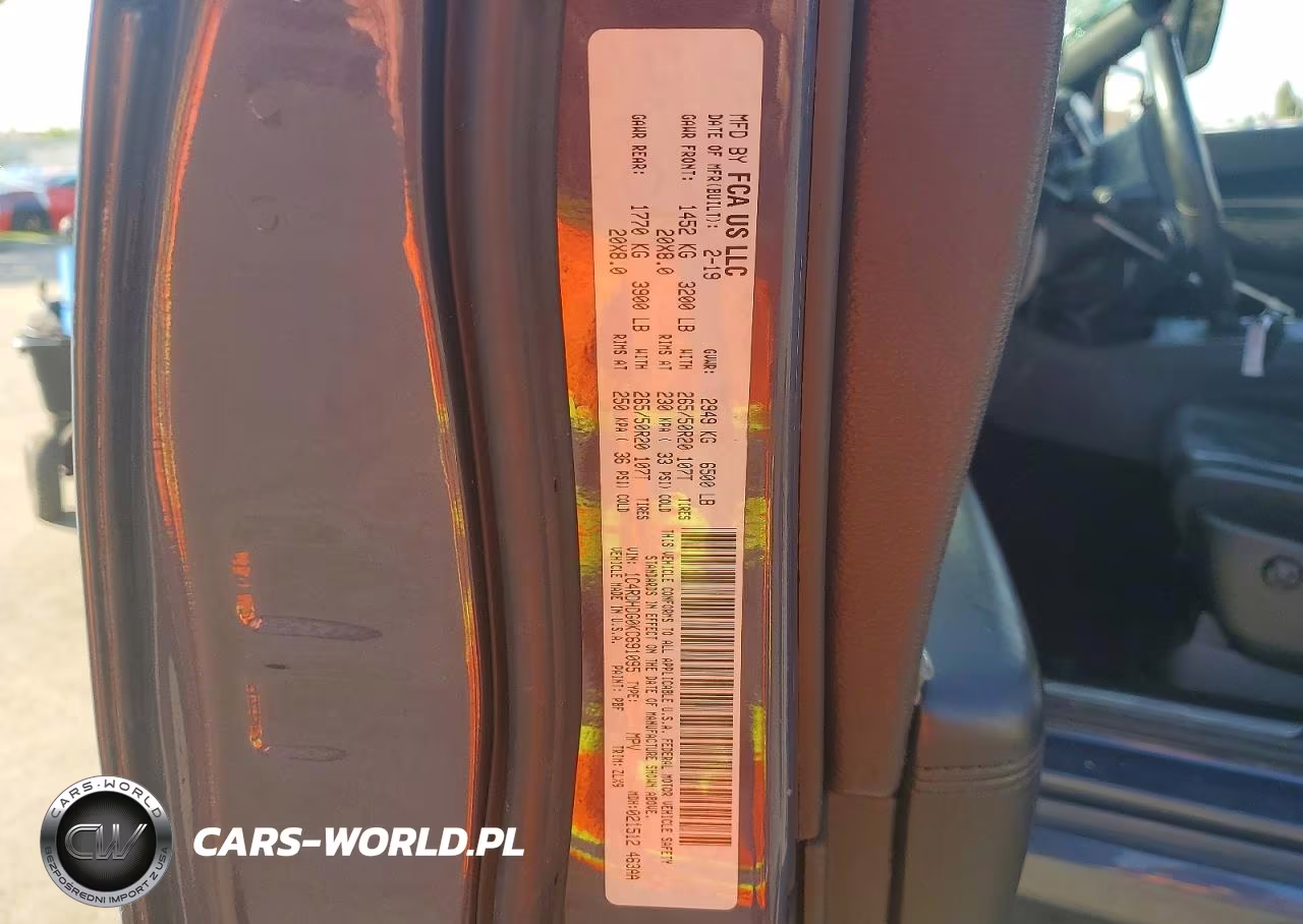 2019 Dodge Durango Gt VIN:1C4RDHDG0KC691095 - 13