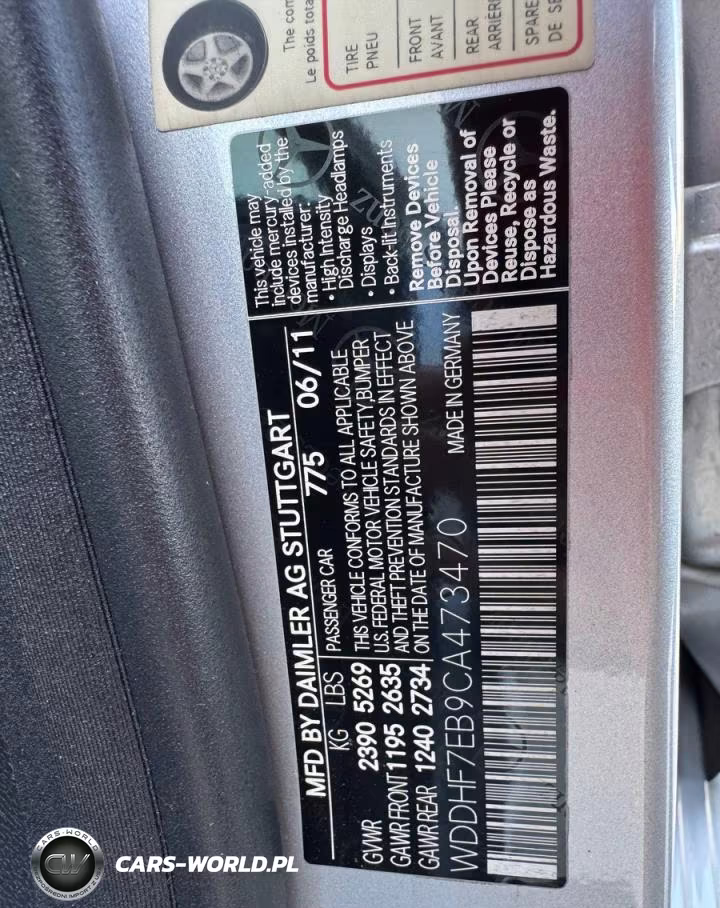 2012 Mercedes-Benz E 63 Amg VIN:WDDHF7EB9CA473470 - 10