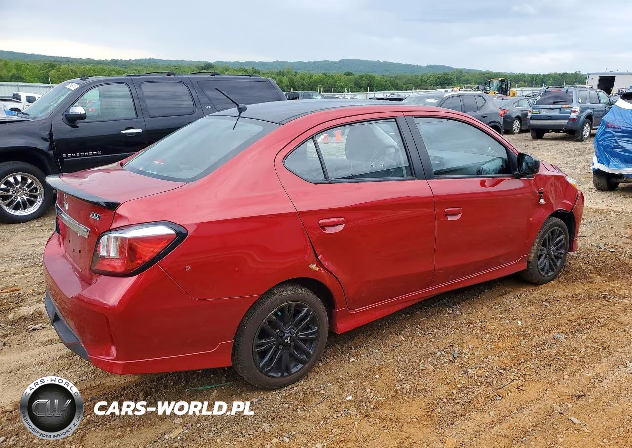 2024 Mitsubishi Mirage G4 Es VIN:ML32FUFJ1RHF04303 - 3