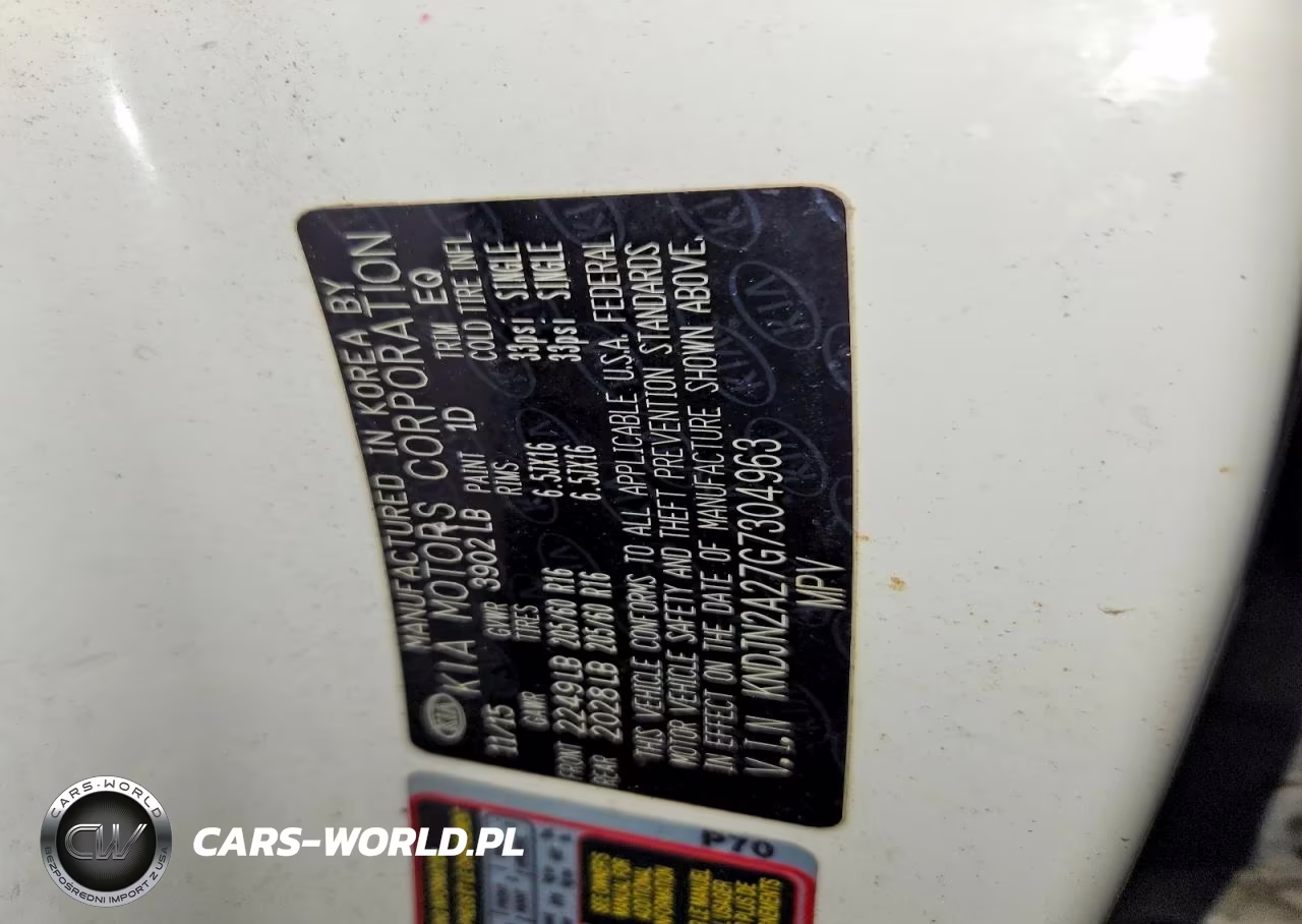 2016 Kia Soul Base VIN:KNDJN2A27G7304963 - 13