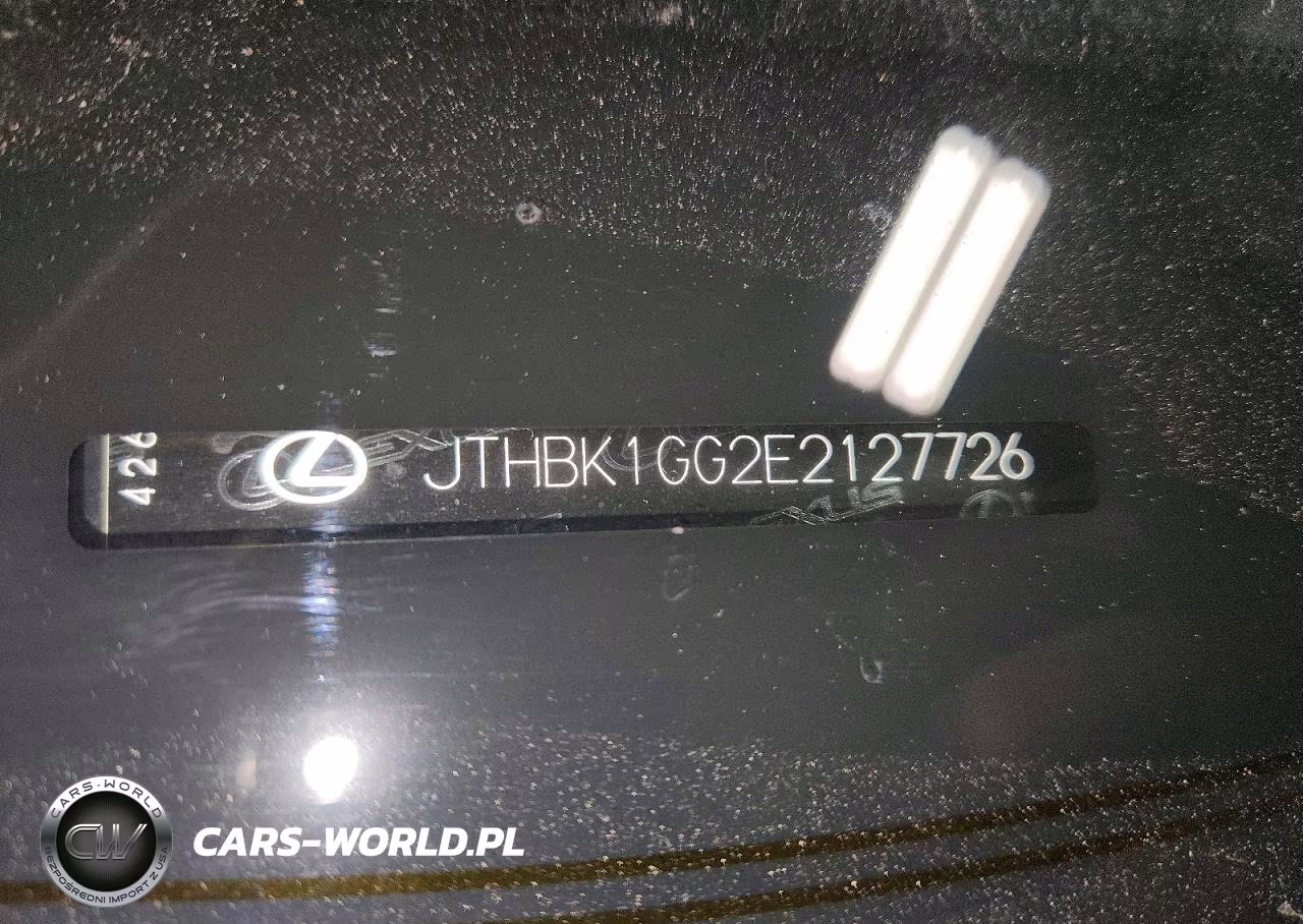 2014 Lexus Es 350 VIN:JTHBK1GG2E2127726 - 12