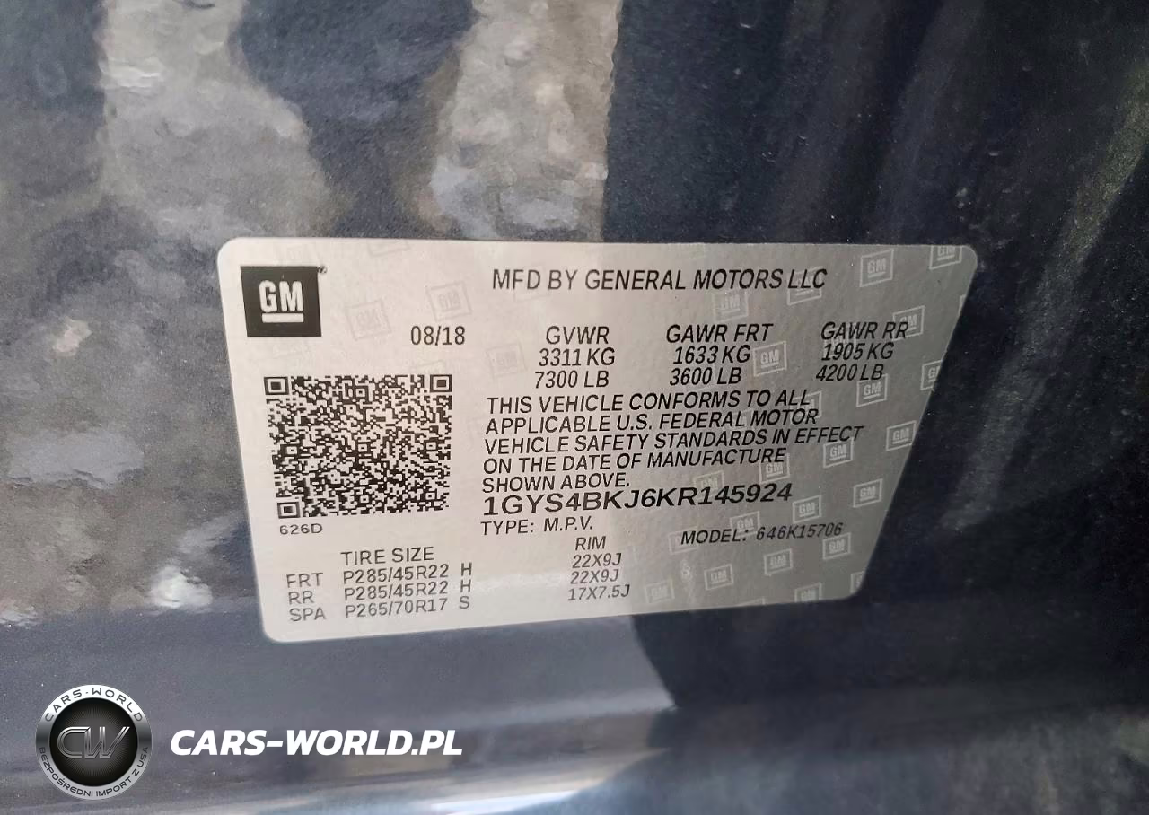 2019 Cadillac Escalade Luxury VIN:1GYS4BKJ6KR145924 - 13