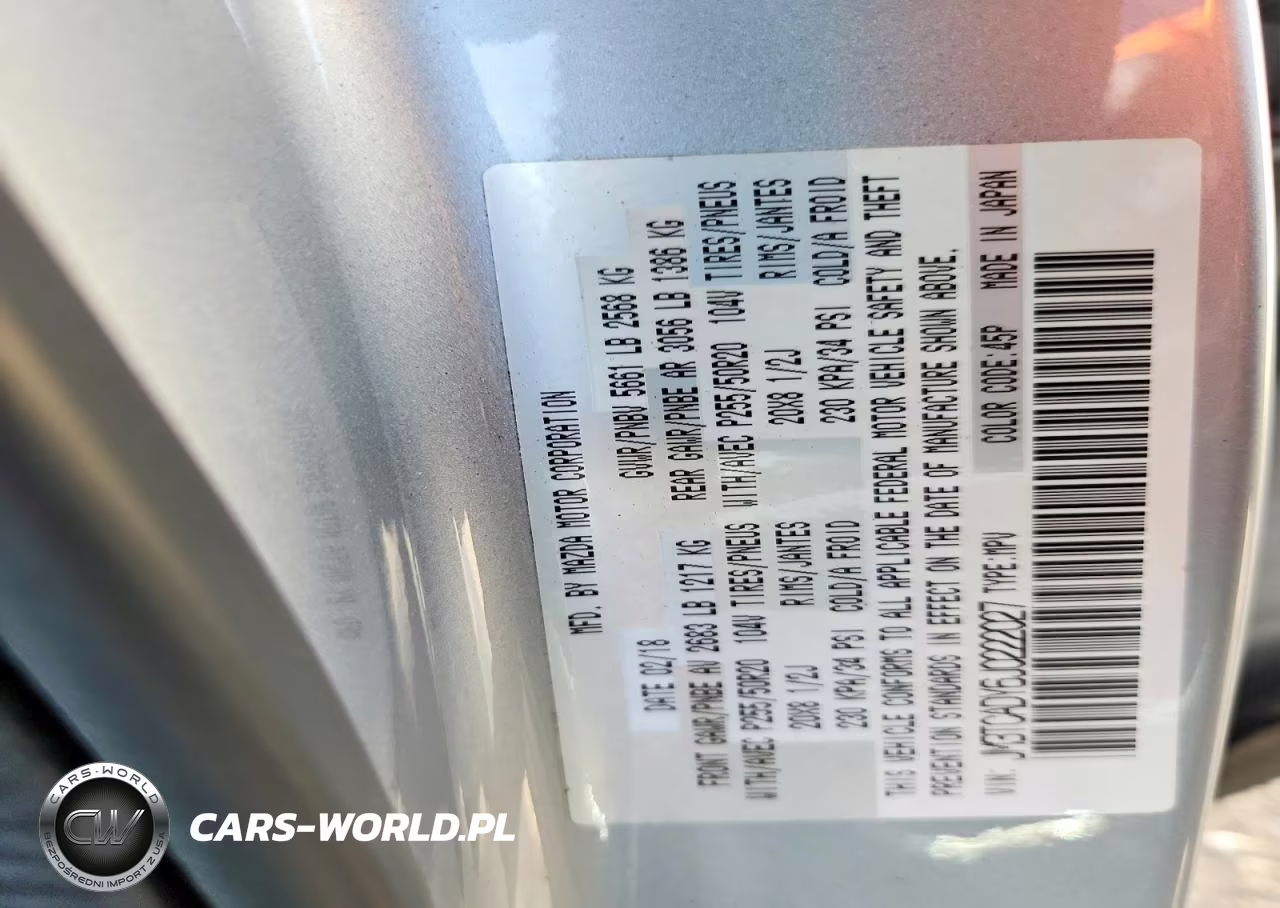 2018 Mazda Cx-9 Grand Touring VIN:JM3TCADY6J0222027 - 13