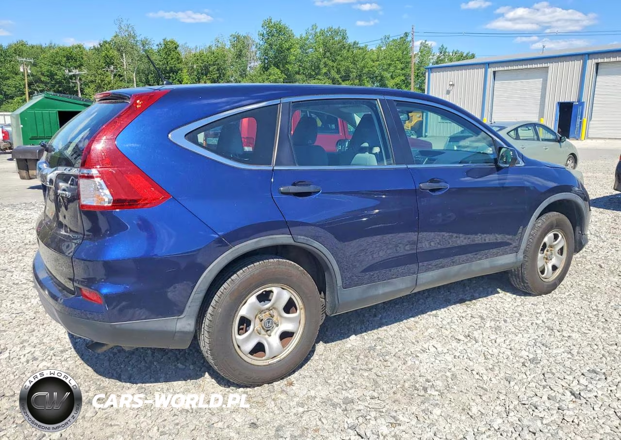 2015 Honda Cr-V Lx VIN:5J6RM4H3XFL124568 - 3