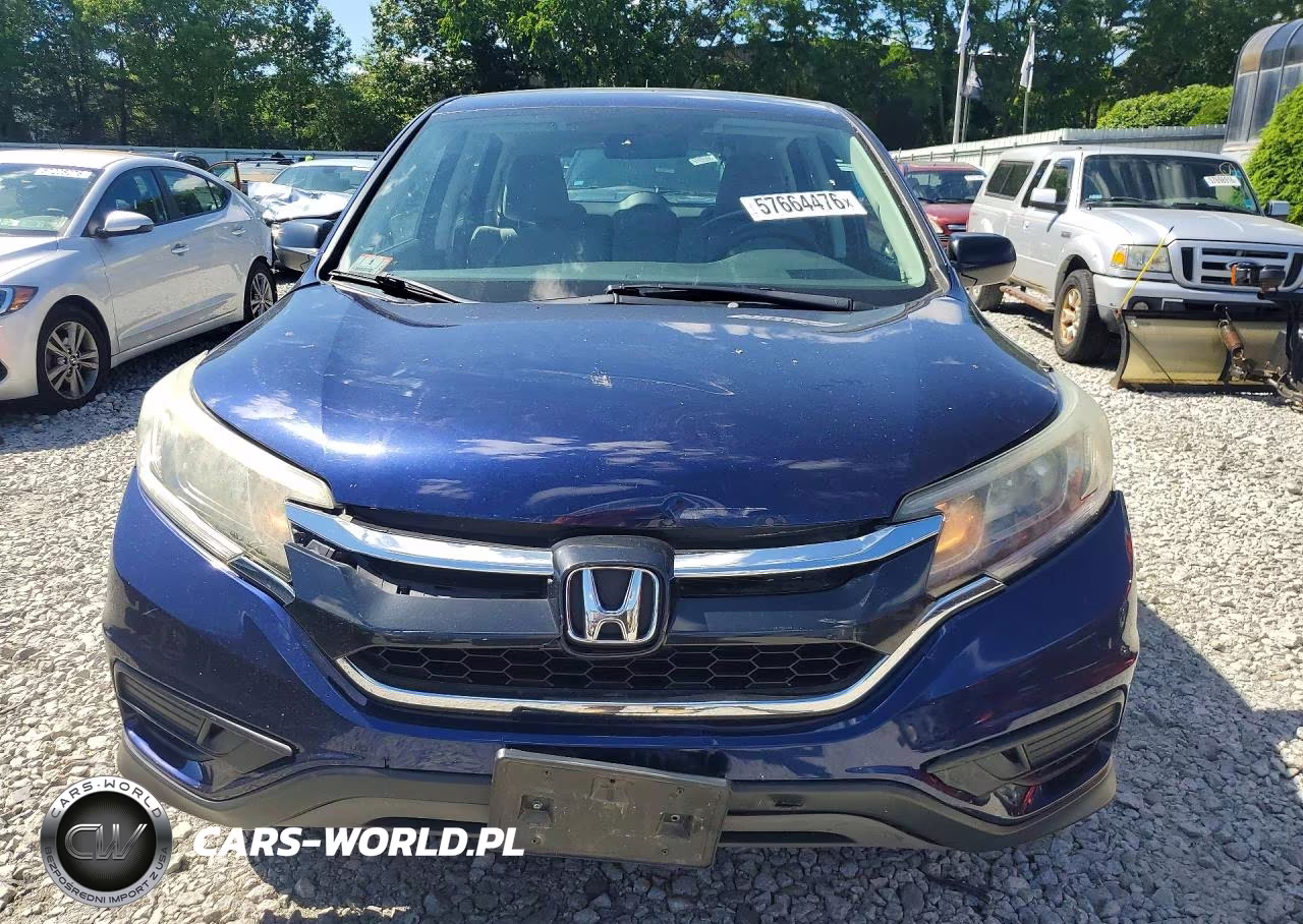 2015 Honda Cr-V Lx VIN:5J6RM4H3XFL124568 - 5
