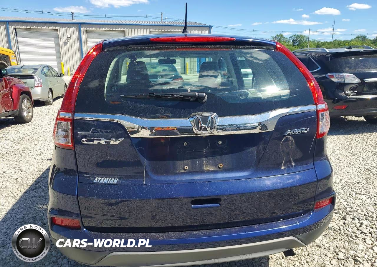 2015 Honda Cr-V Lx VIN:5J6RM4H3XFL124568 - 6