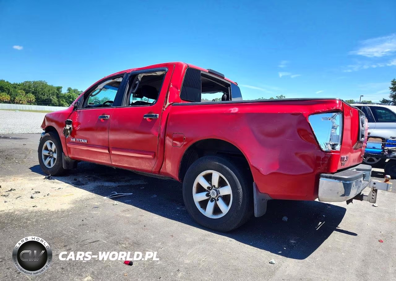 2011 Nissan Titan Sv VIN:1N6BA0ED4BN318269 - 2