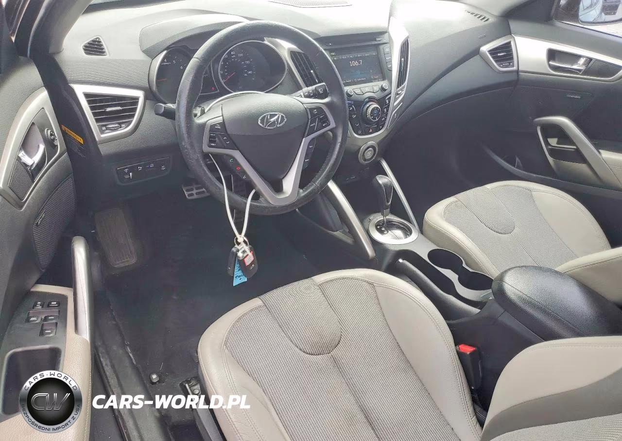 2012 Hyundai Veloster Base VIN:KMHTC6AD0CU069241 - 8