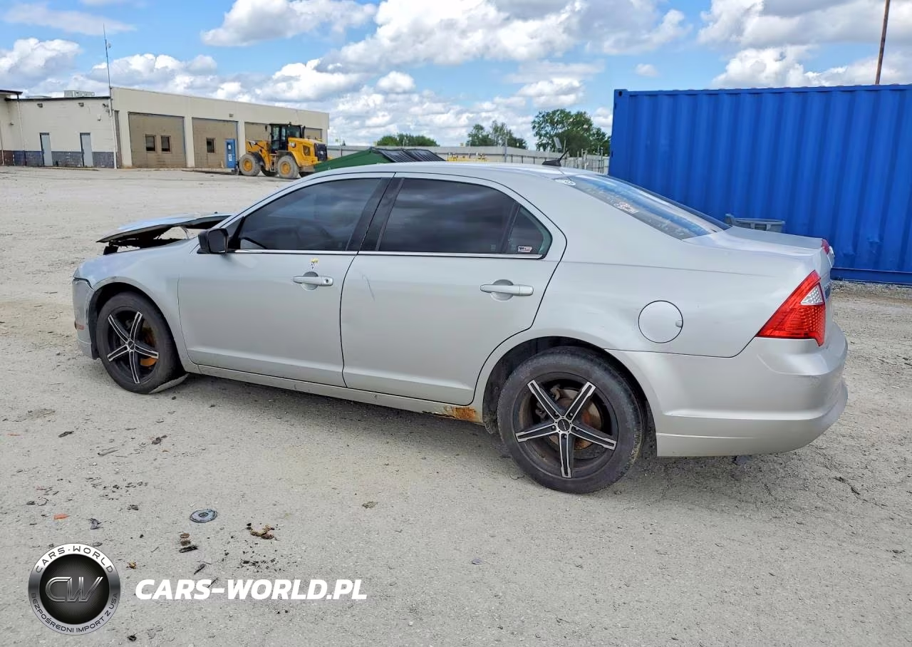2010 Ford Fusion Se VIN:3FAHP0HA6AR128827 - 2