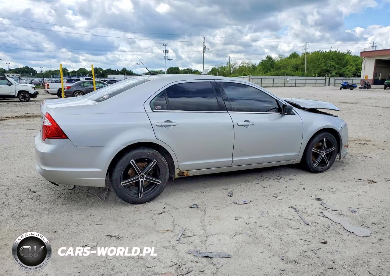 2010 Ford Fusion Se VIN:3FAHP0HA6AR128827 - 3