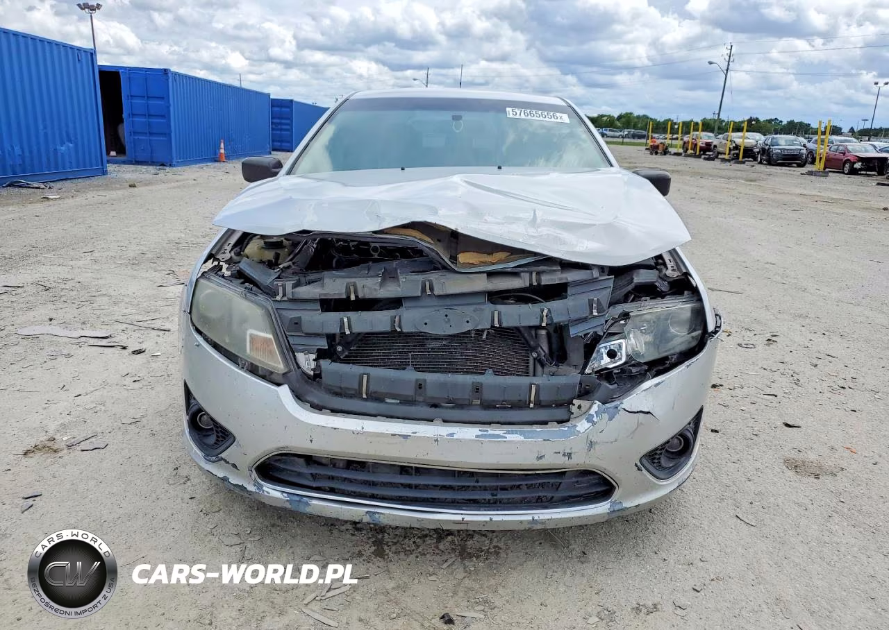 2010 Ford Fusion Se VIN:3FAHP0HA6AR128827 - 5