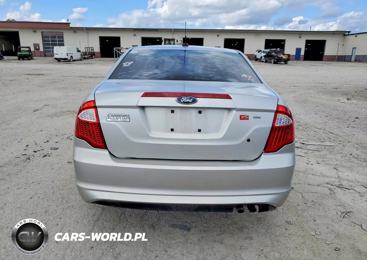 2010 Ford Fusion Se VIN:3FAHP0HA6AR128827 - 6