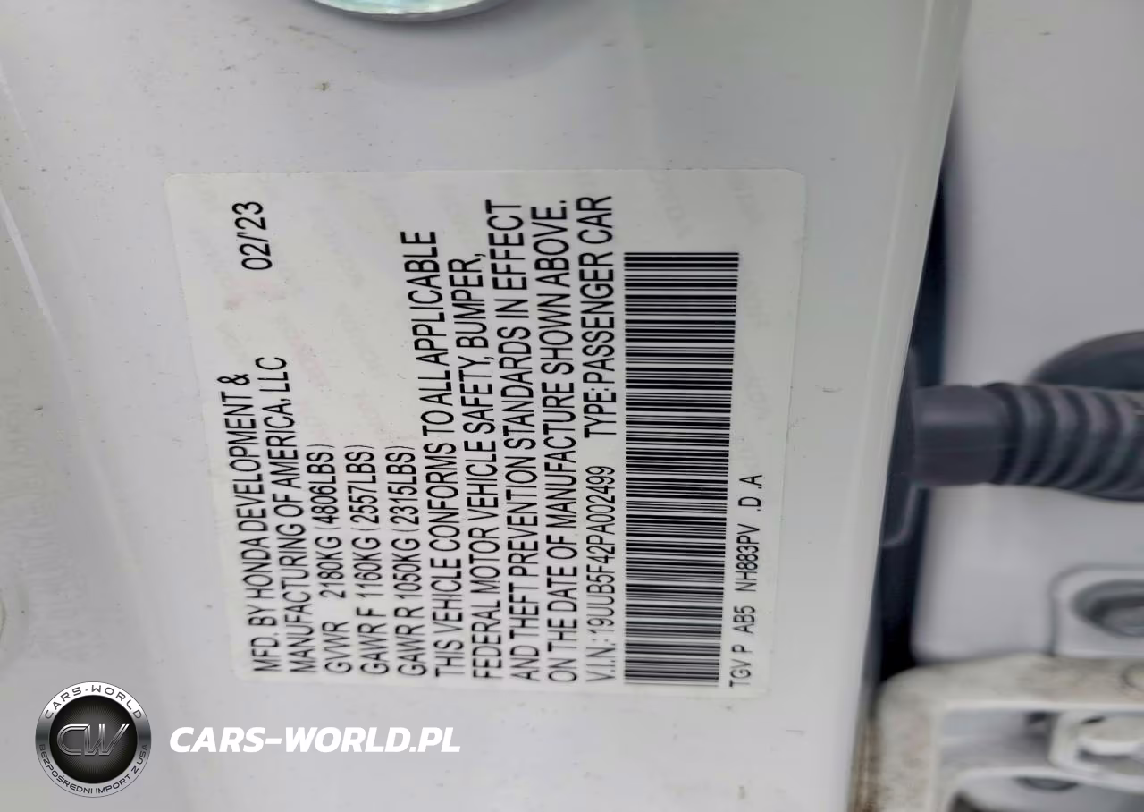2023 Acura Tlx Technology Package VIN:19UUB5F42PA002499 - 12