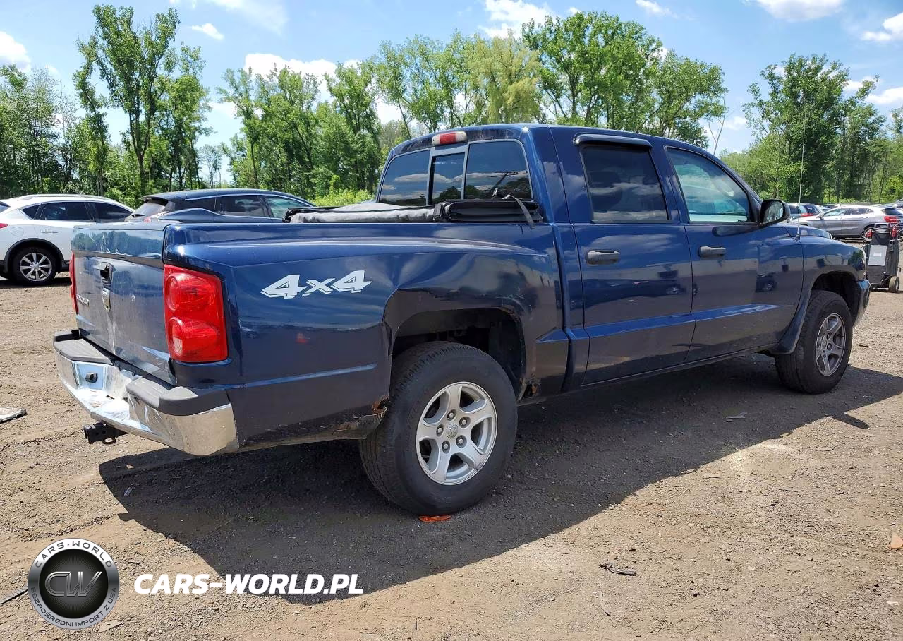 2006 Dodge Dakota Quad Slt VIN:1D7HW48N66S501955 - 3