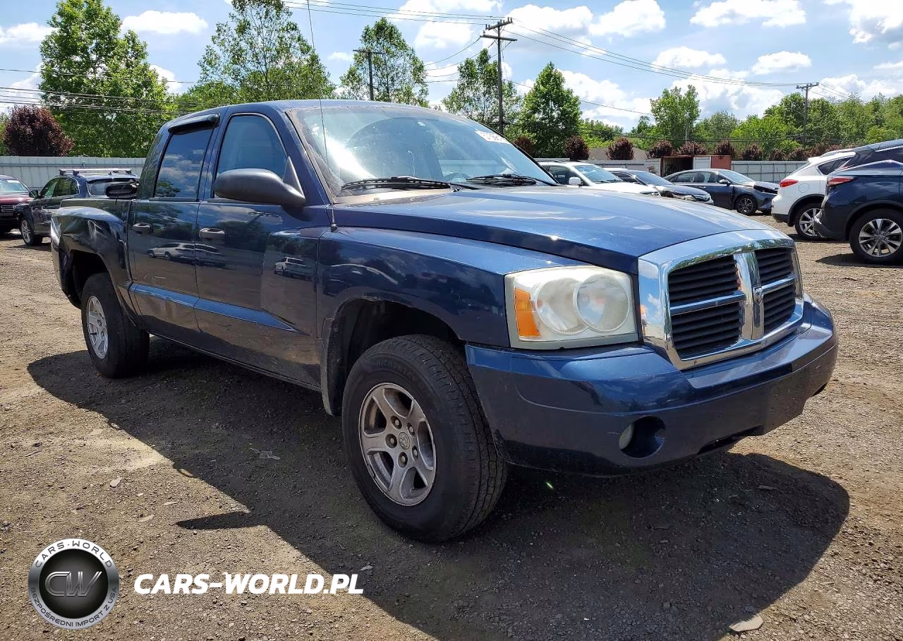 2006 Dodge Dakota Quad Slt VIN:1D7HW48N66S501955 - 4