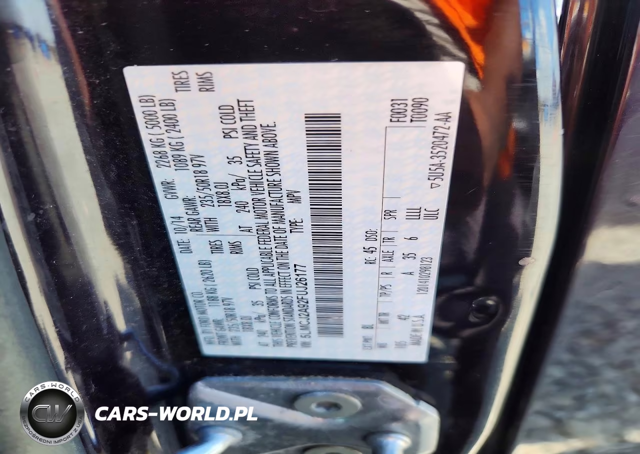 2015 Lincoln Mkc VIN:5LMCJ2A92FUJ26177 - 13