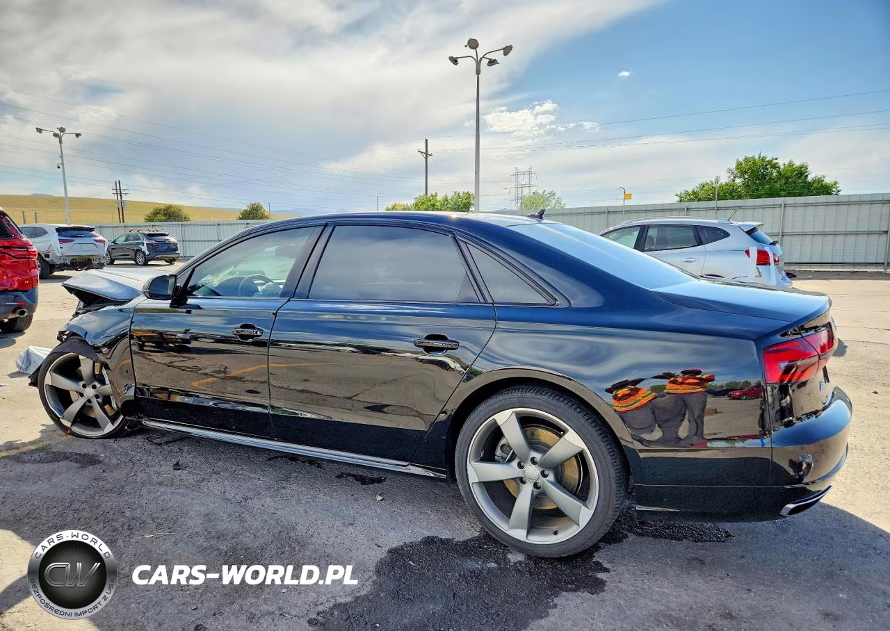2017 Audi A8 L Quattro-Sport VIN:WAU43AFD1HN020827 - 2