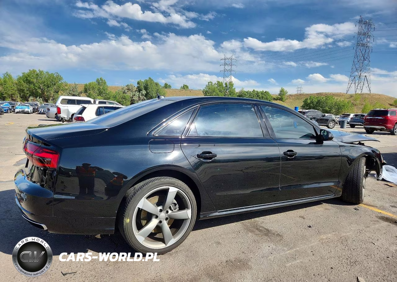 2017 Audi A8 L Quattro-Sport VIN:WAU43AFD1HN020827 - 3
