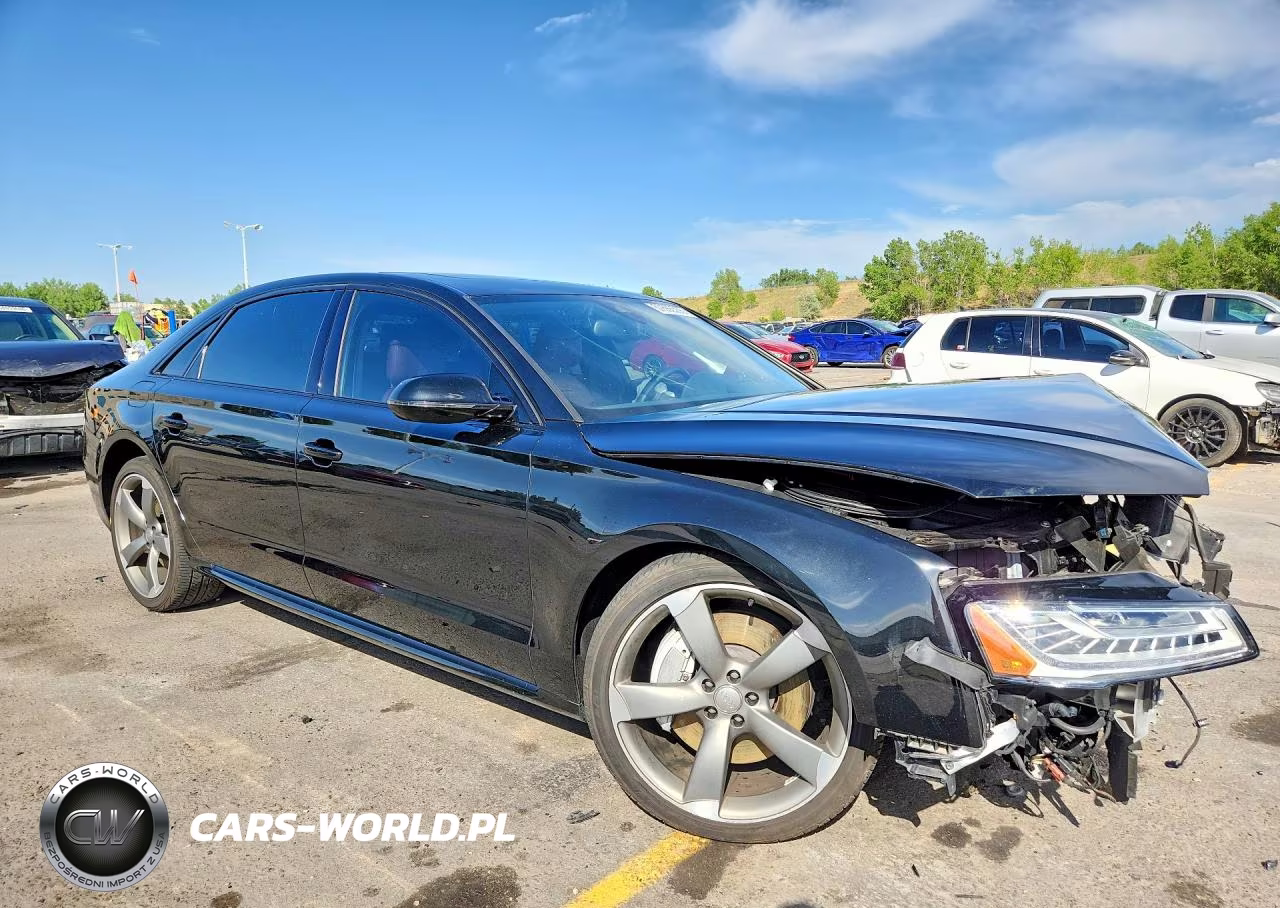 2017 Audi A8 L Quattro-Sport VIN:WAU43AFD1HN020827 - 4