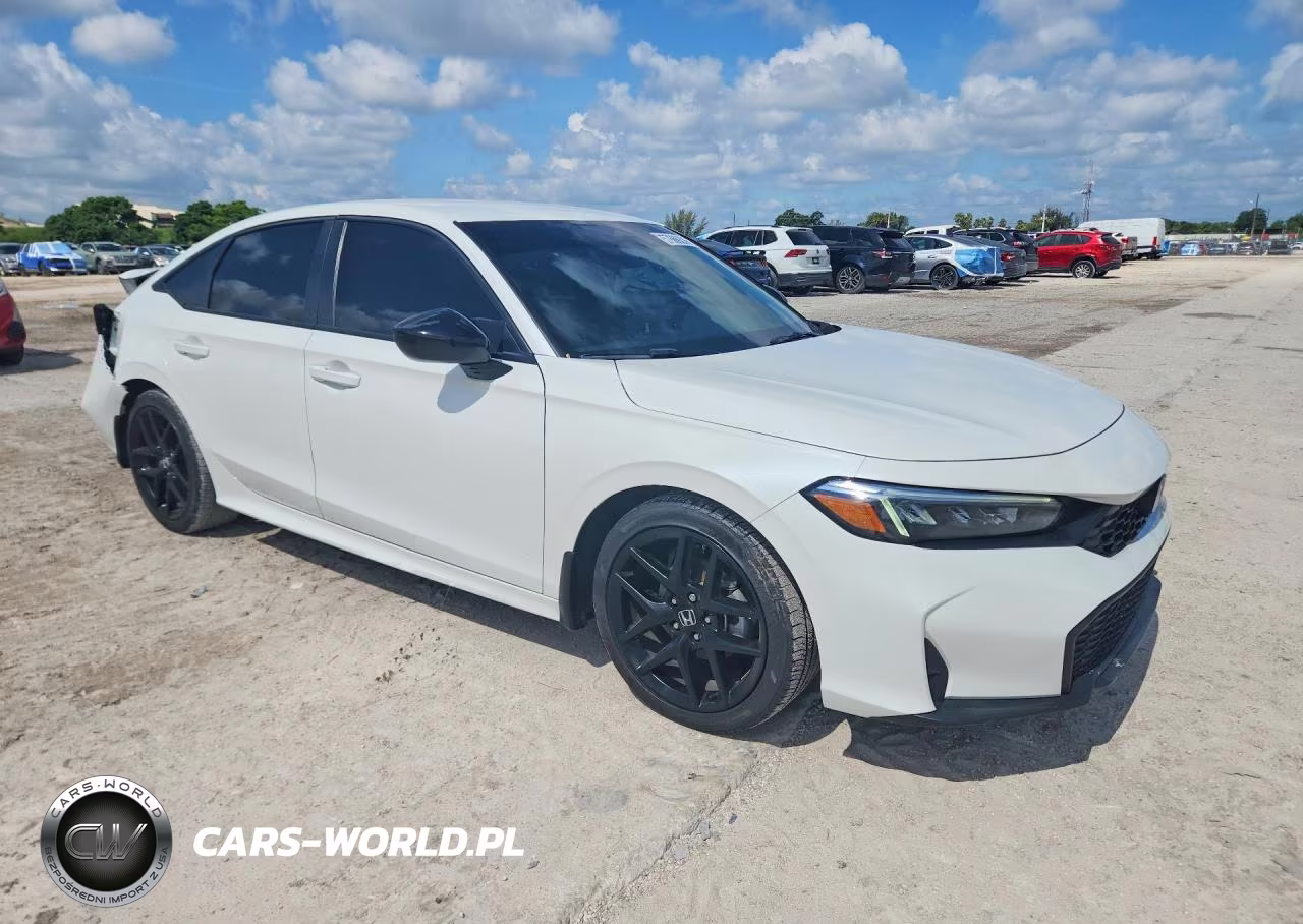 2025 Honda Civic Sport VIN:2HGFE2F55SH584163 - 4