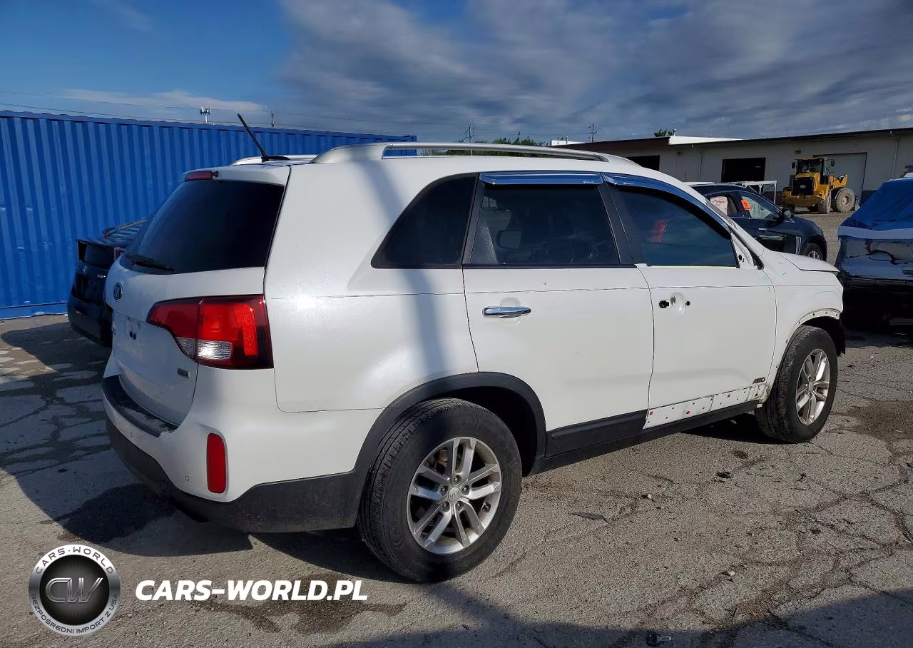 2015 Kia Sorento Lx VIN:5XYKTDA60FG614611 - 3