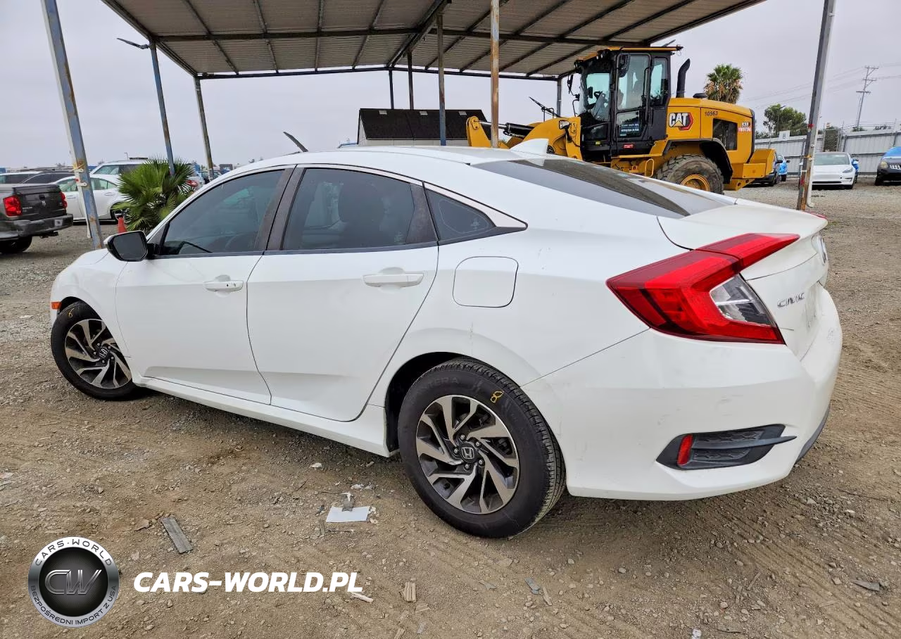 2018 Honda Civic Ex VIN:2HGFC2F80JH526119 - 2