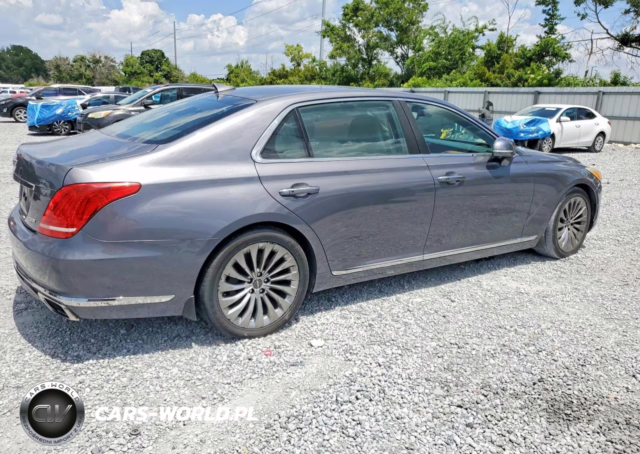 2017 Genesis G90 Premium VIN:KMHG34JA0HU022990 - 3