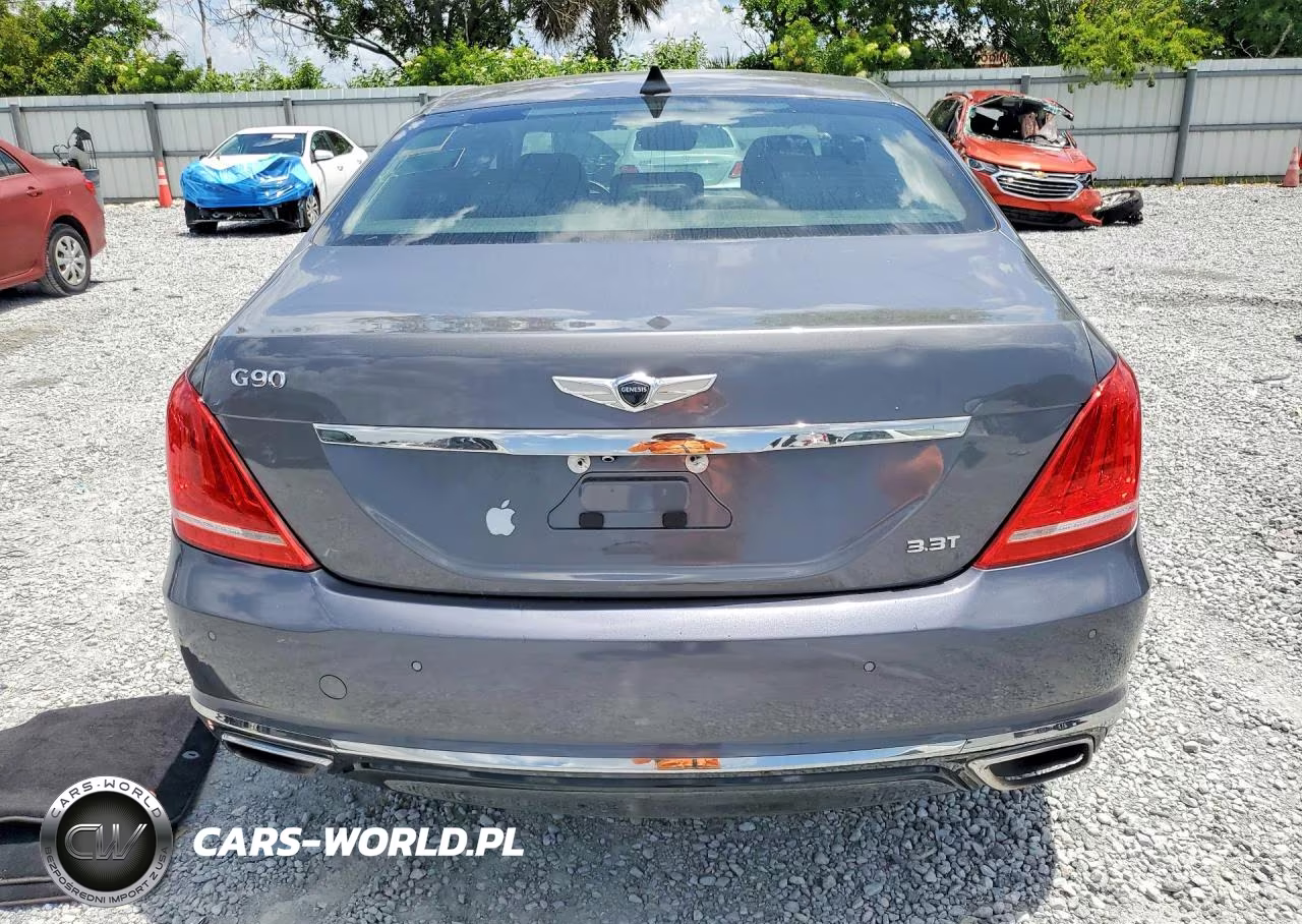 2017 Genesis G90 Premium VIN:KMHG34JA0HU022990 - 6