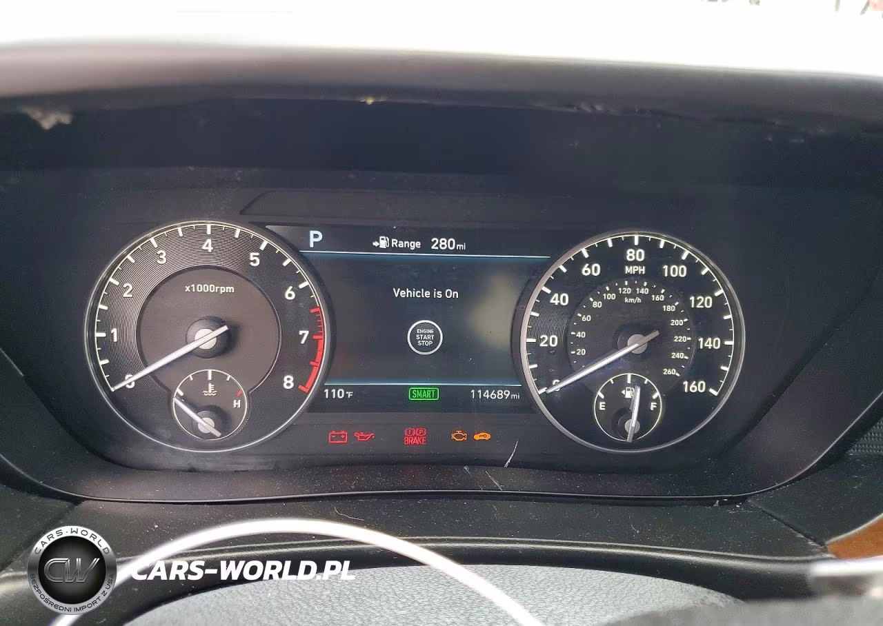 2017 Genesis G90 Premium VIN:KMHG34JA0HU022990 - 9