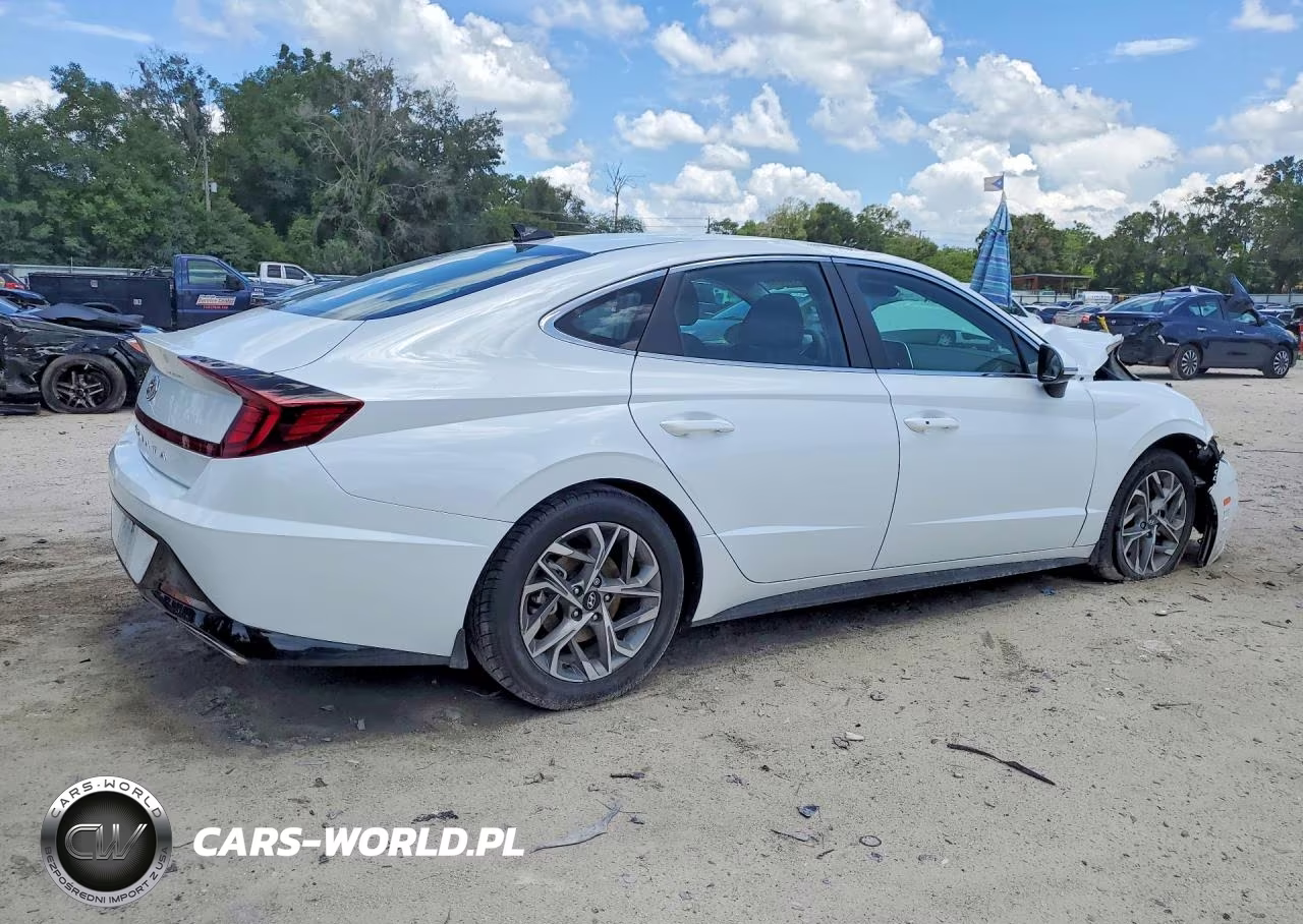 2021 Hyundai Sonata Sel VIN:5NPEL4JAXMH110381 - 3