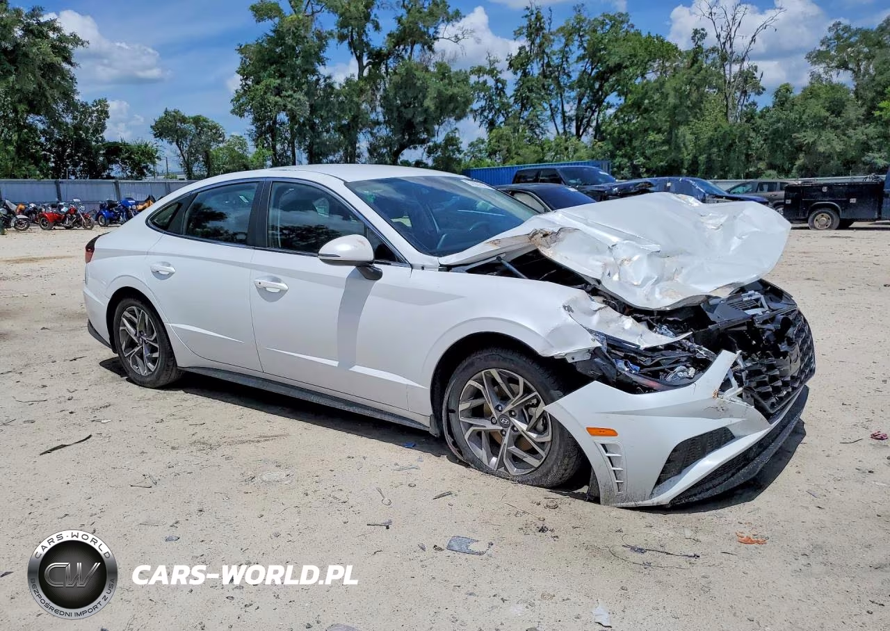 2021 Hyundai Sonata Sel VIN:5NPEL4JAXMH110381 - 4
