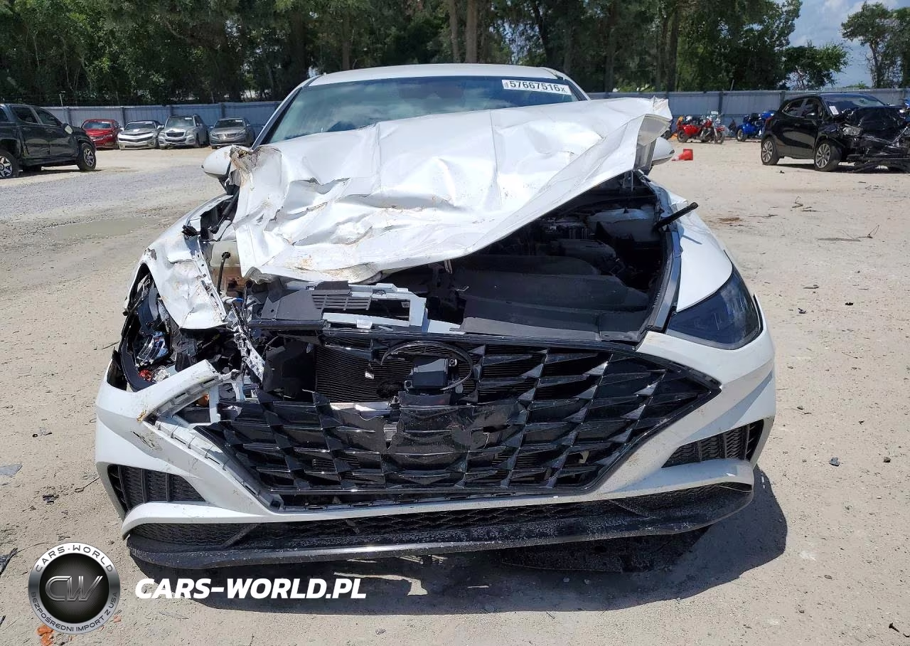 2021 Hyundai Sonata Sel VIN:5NPEL4JAXMH110381 - 5
