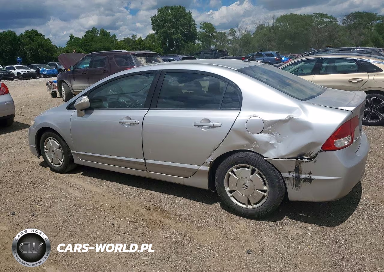2009 Honda Civic Hybrid VIN:JHMFA36239S017439 - 2
