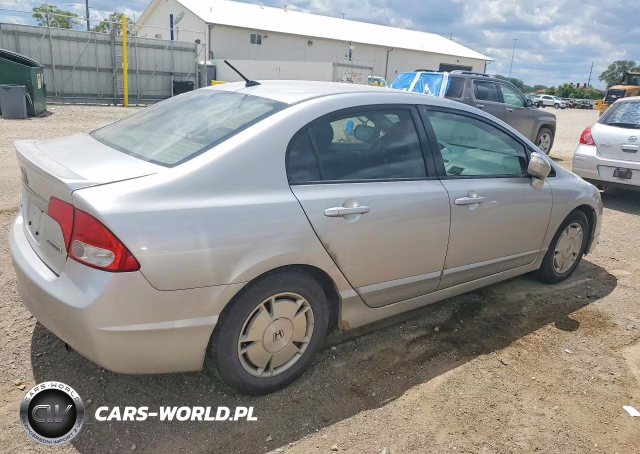 2009 Honda Civic Hybrid VIN:JHMFA36239S017439 - 3