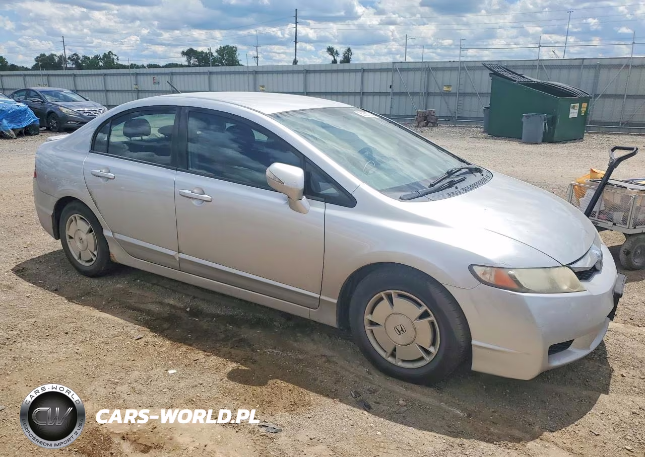 2009 Honda Civic Hybrid VIN:JHMFA36239S017439 - 4
