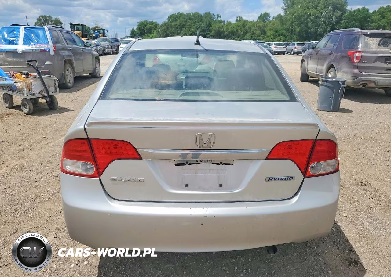 2009 Honda Civic Hybrid VIN:JHMFA36239S017439 - 6
