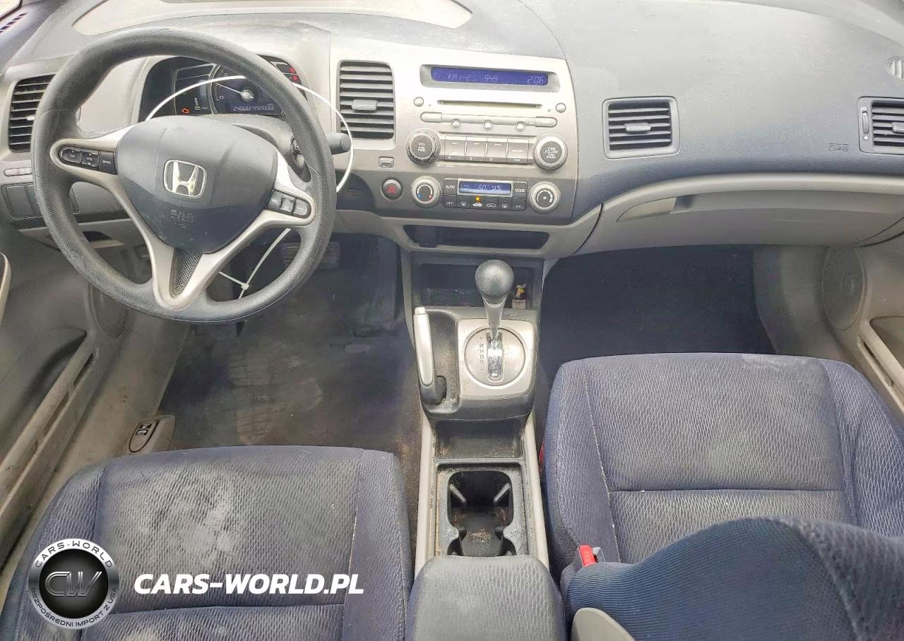 2009 Honda Civic Hybrid VIN:JHMFA36239S017439 - 8