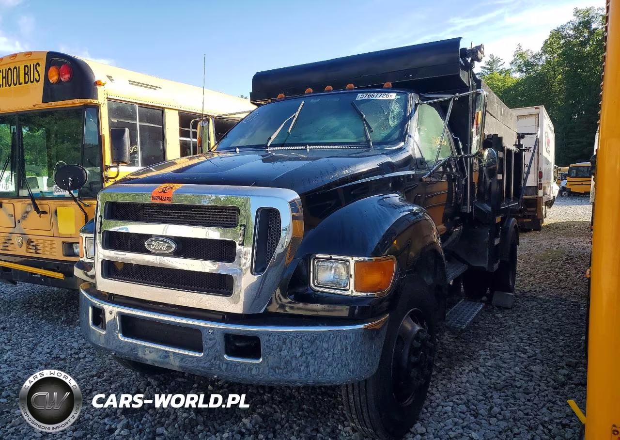 2005 Ford F650 Super Duty Dump Truck VIN:3FRWF65R75V183188 - 2