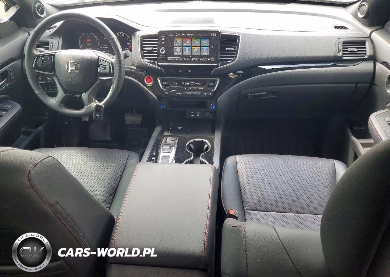 2025 Honda Ridgeline Black Edition VIN:5FPYK3F89SB039581 - 8