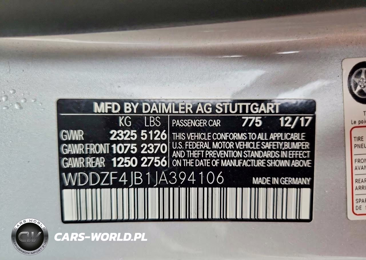 2018 Mercedes-Benz E 300 VIN:WDDZF4JB1JA394106 - 12