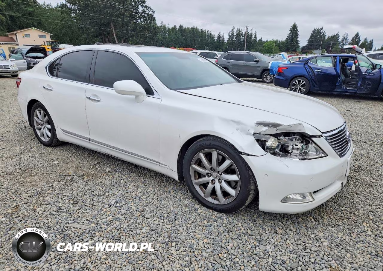 2007 Lexus Ls 460 VIN:JTHBL46F475033422 - 4