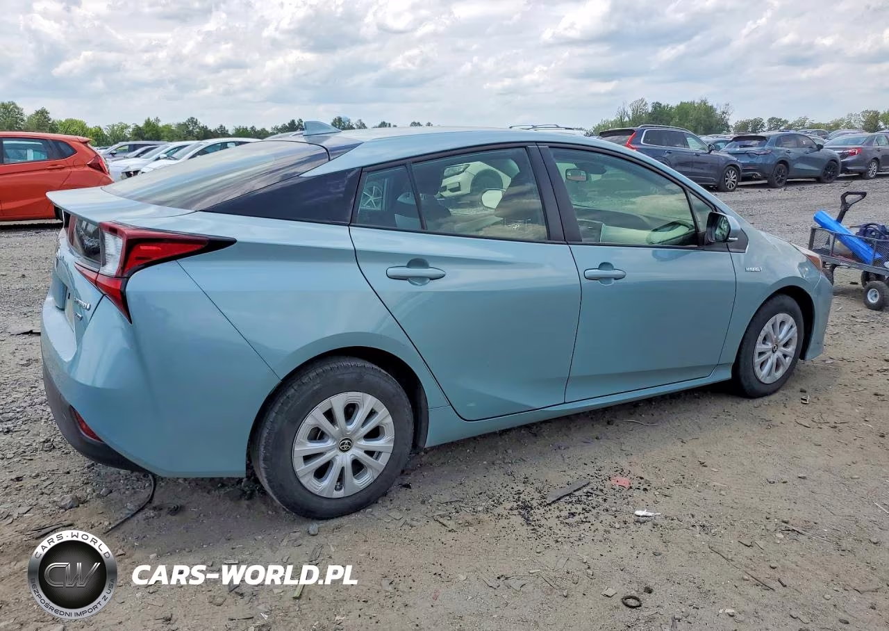 2019 Toyota Prius L Eco VIN:JTDKARFUXK3099402 - 3