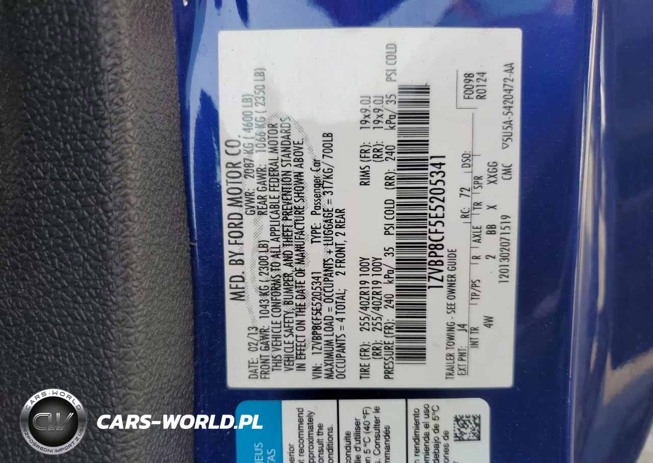 2014 Ford Mustang Gt VIN:1ZVBP8CF5E5205341 - 13