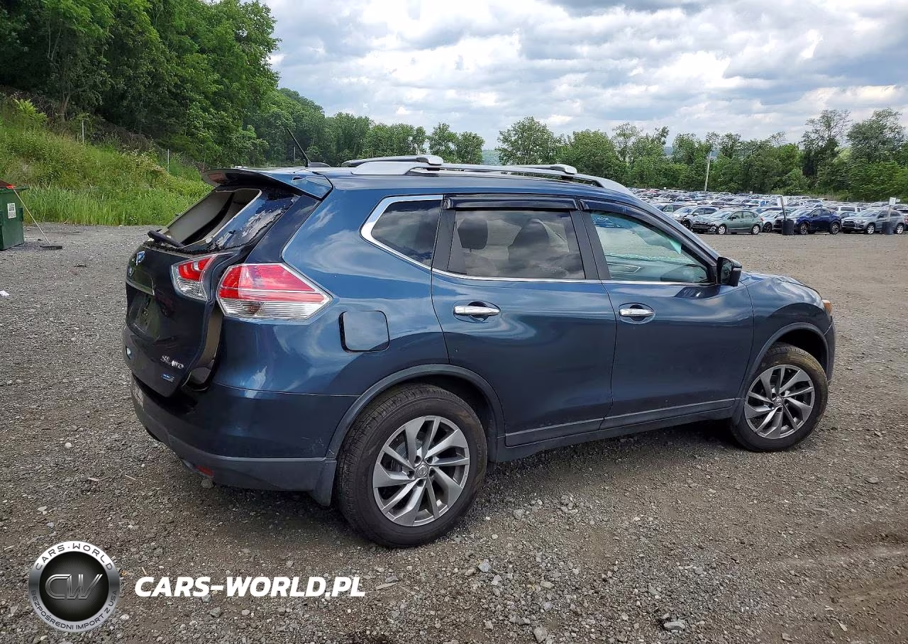 2014 Nissan Rogue Sl VIN:5N1AT2MV9EC773855 - 3
