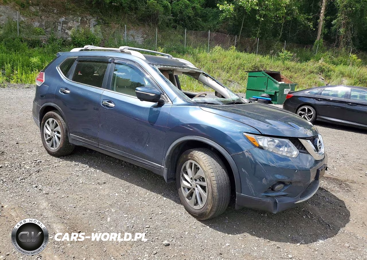 2014 Nissan Rogue Sl VIN:5N1AT2MV9EC773855 - 4