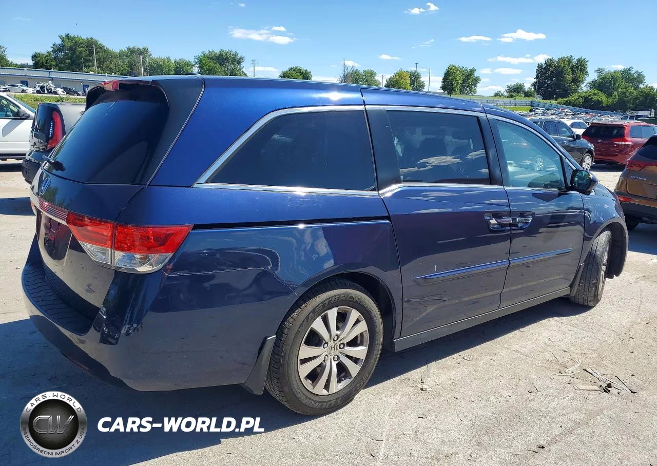 2014 Honda Odyssey Ex-L VIN:5FNRL5H60EB133208 - 3