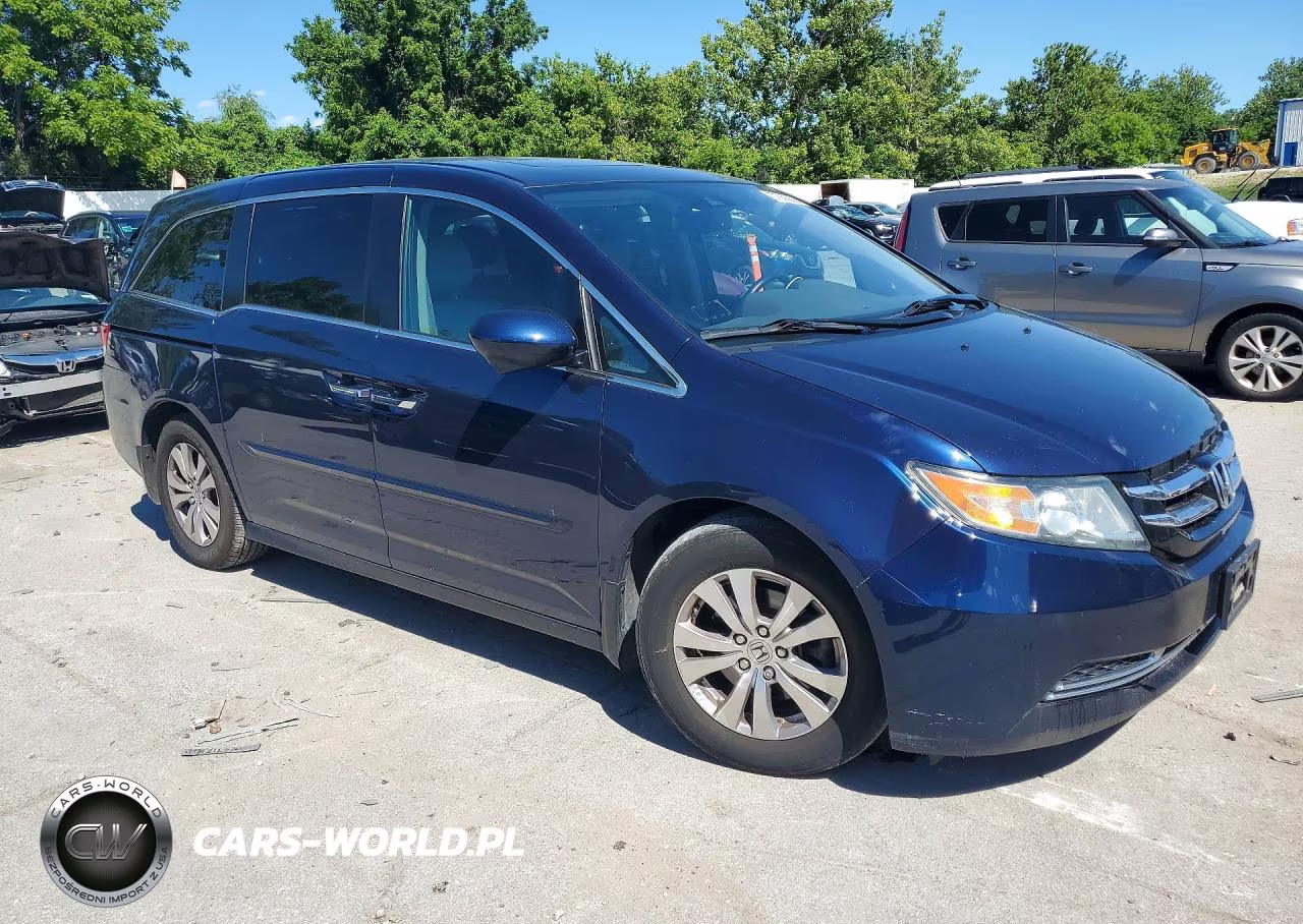 2014 Honda Odyssey Ex-L VIN:5FNRL5H60EB133208 - 4