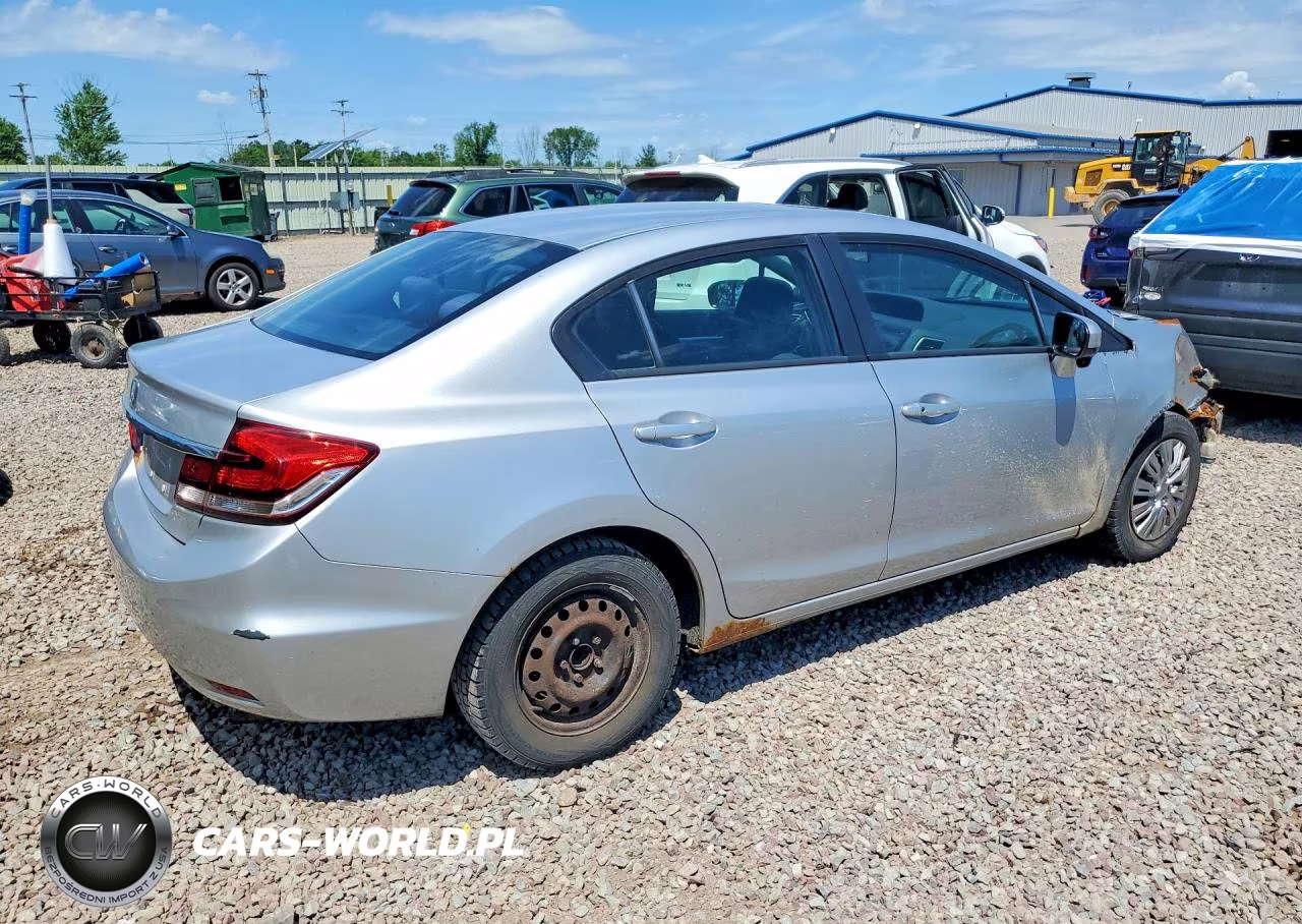 2014 Honda Civic Ex VIN:2HGFB2F89EH526337 - 3