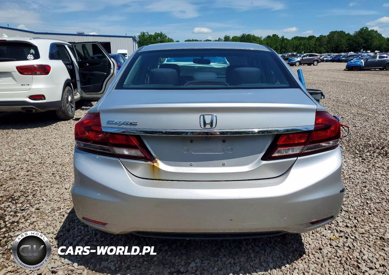 2014 Honda Civic Ex VIN:2HGFB2F89EH526337 - 6